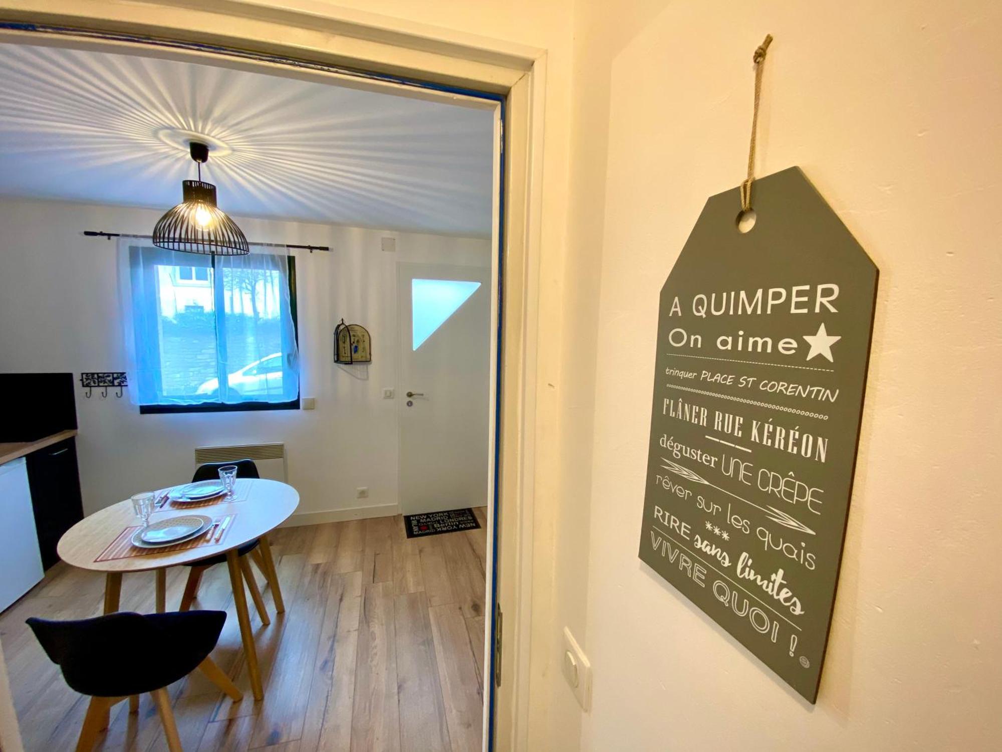 Appartement Cosy Quimper Kültér fotó